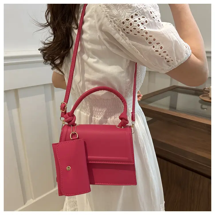 Women's 2-Piece Tan Shoulder Crossbody Bag Set — feature 20