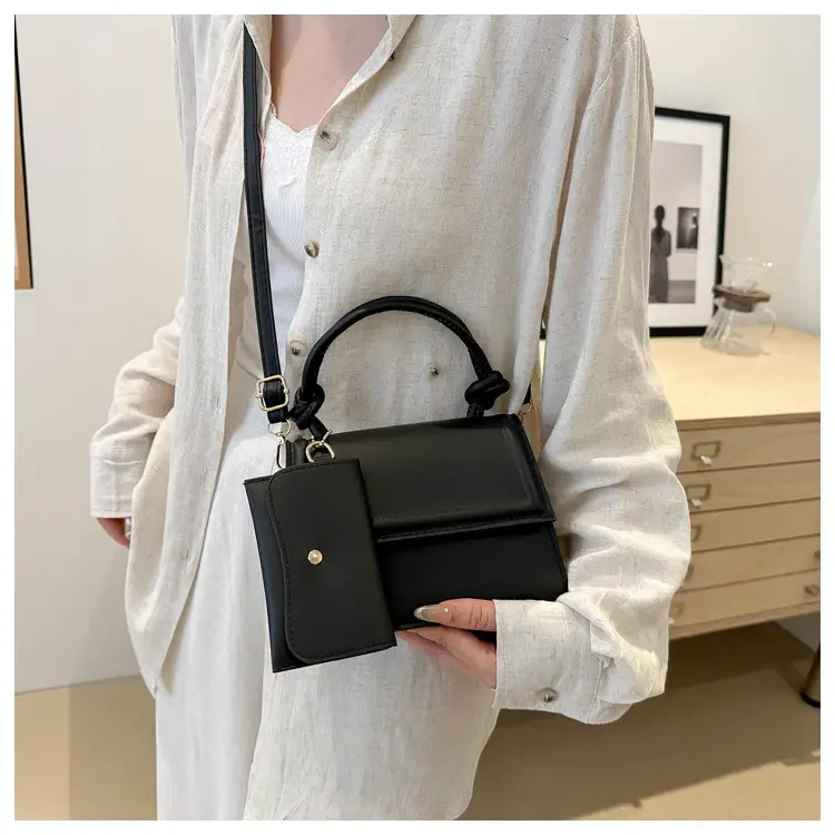 Women's 2-Piece Tan Shoulder Crossbody Bag Set — feature 24