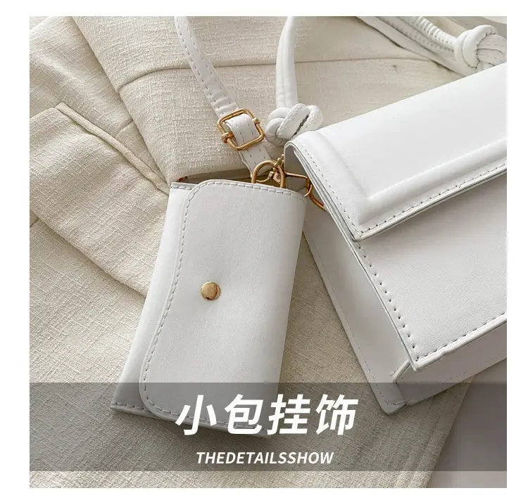 Women's 2-Piece Tan Shoulder Crossbody Bag Set — feature 5