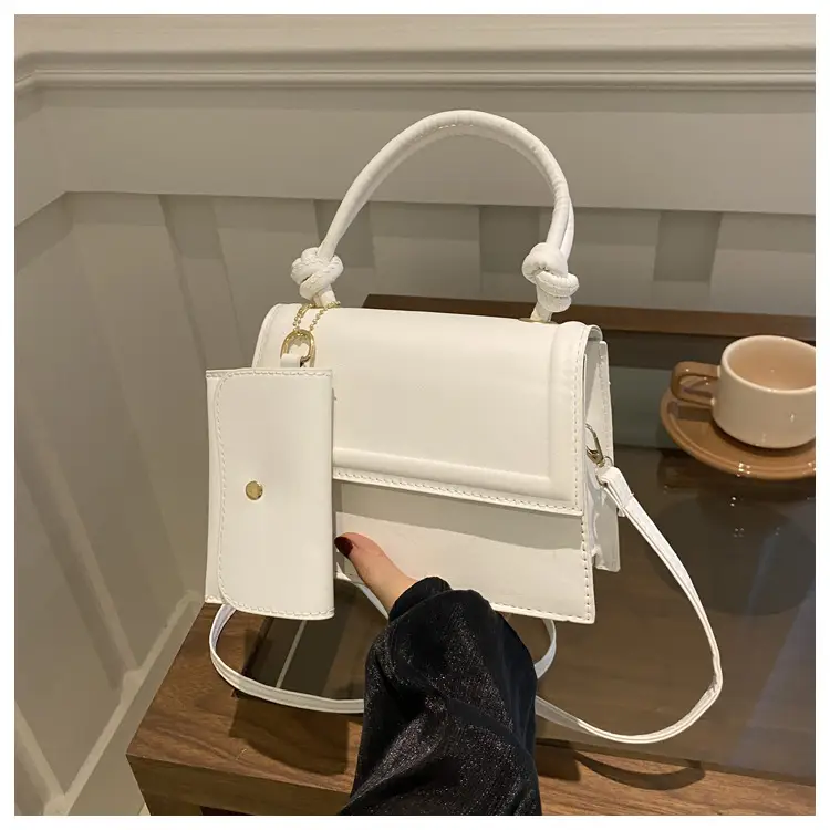 Women's 2-Piece Tan Shoulder Crossbody Bag Set - Image 2