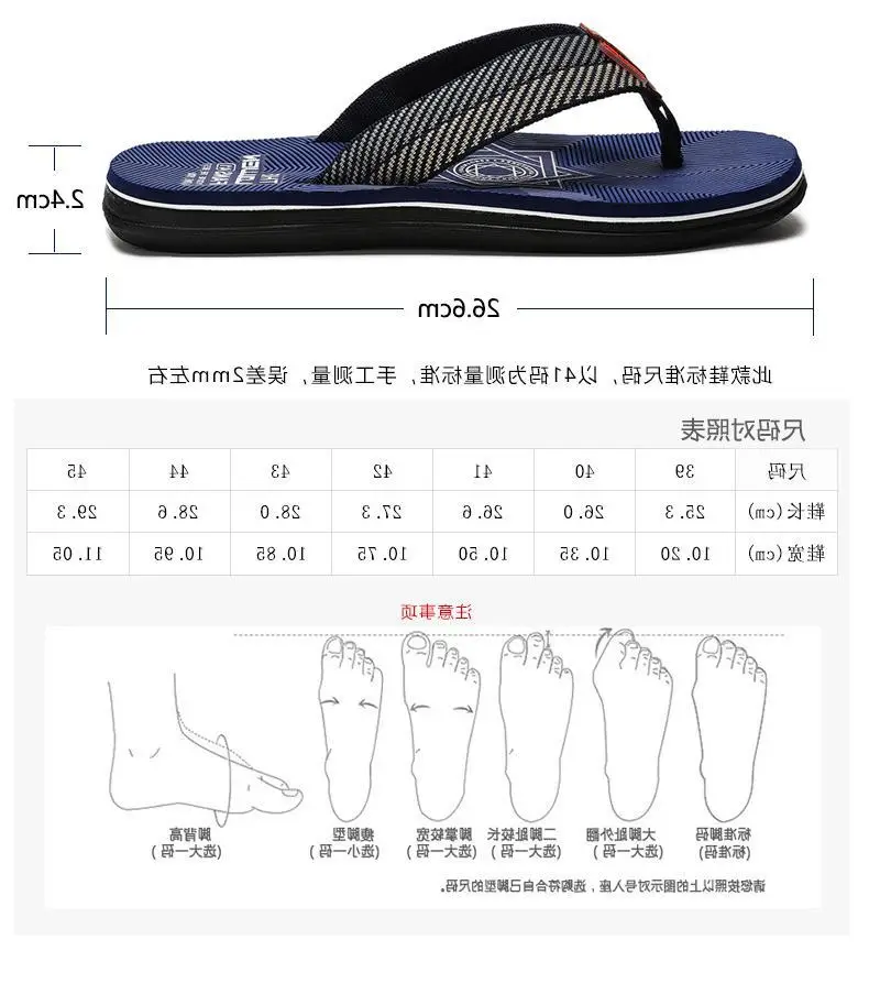 Fujian Factory New Beach Flip-Flops Men's Summer Non-Slip Clip Casual Sandals Outfit Trendy Thick Bottom Men — feature 2