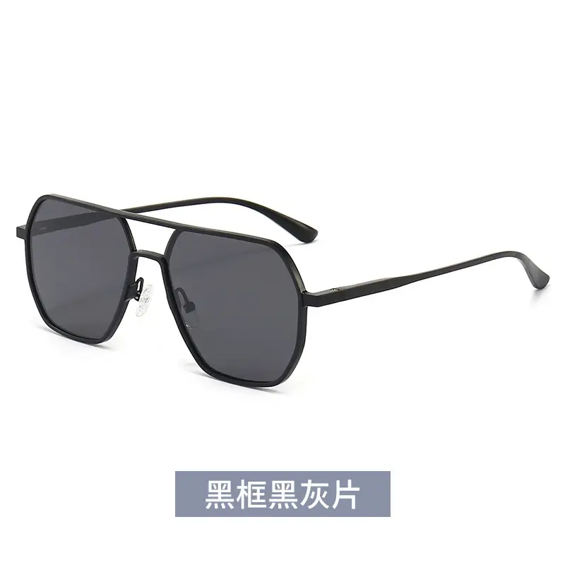 Aluminum Polarized Sunglasses Day Night Dual Use