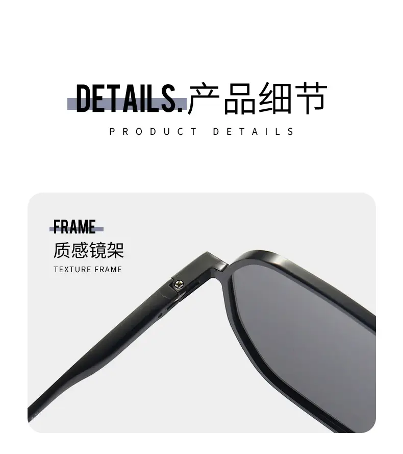 Aluminum Polarized Sunglasses Day Night Dual Use — feature 8