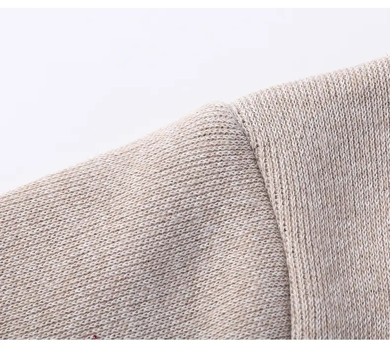 Men Grey Knitted Round Neck Sweater — feature 29