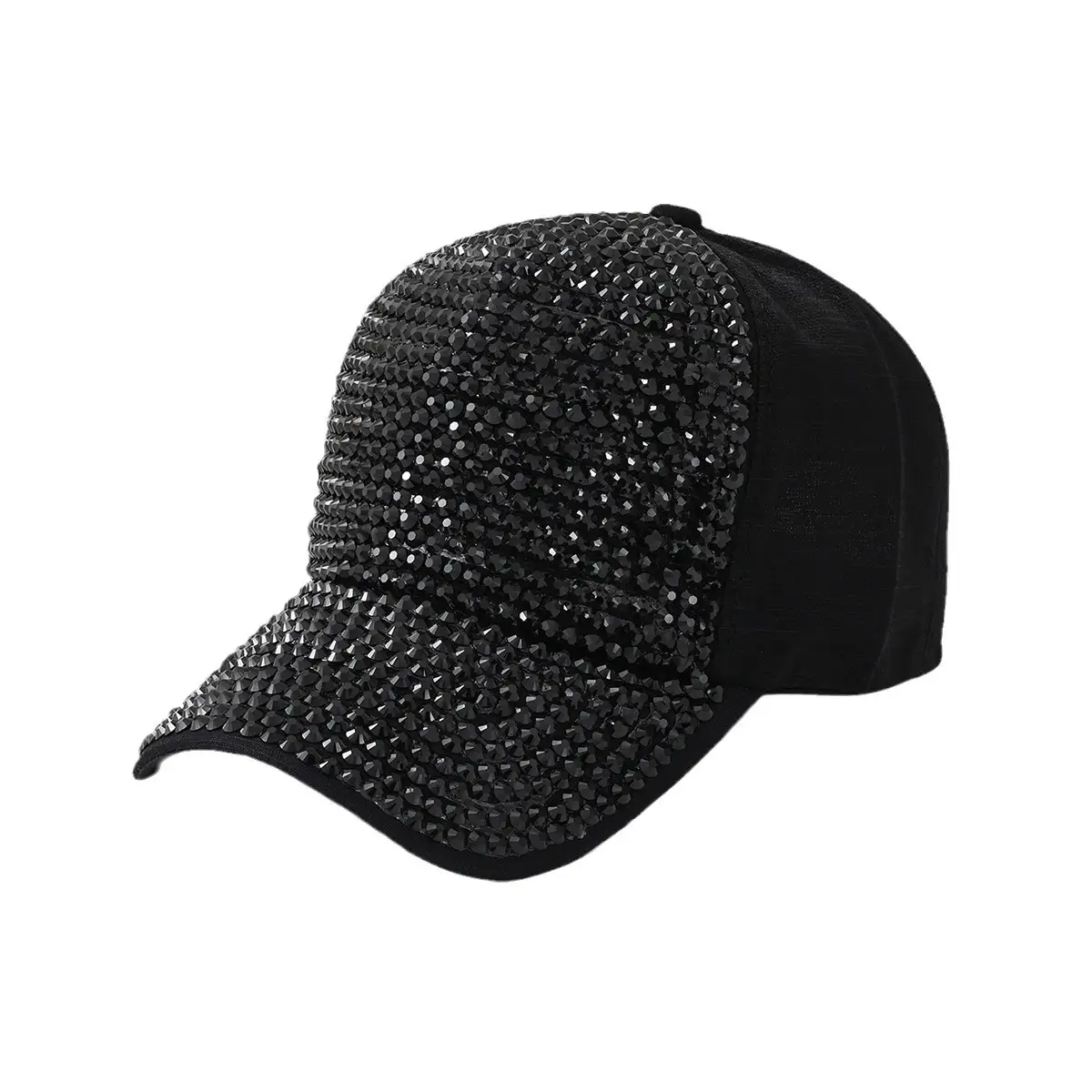 Pink Pearl-Beaded Baseball Cap for Girls - Image 6