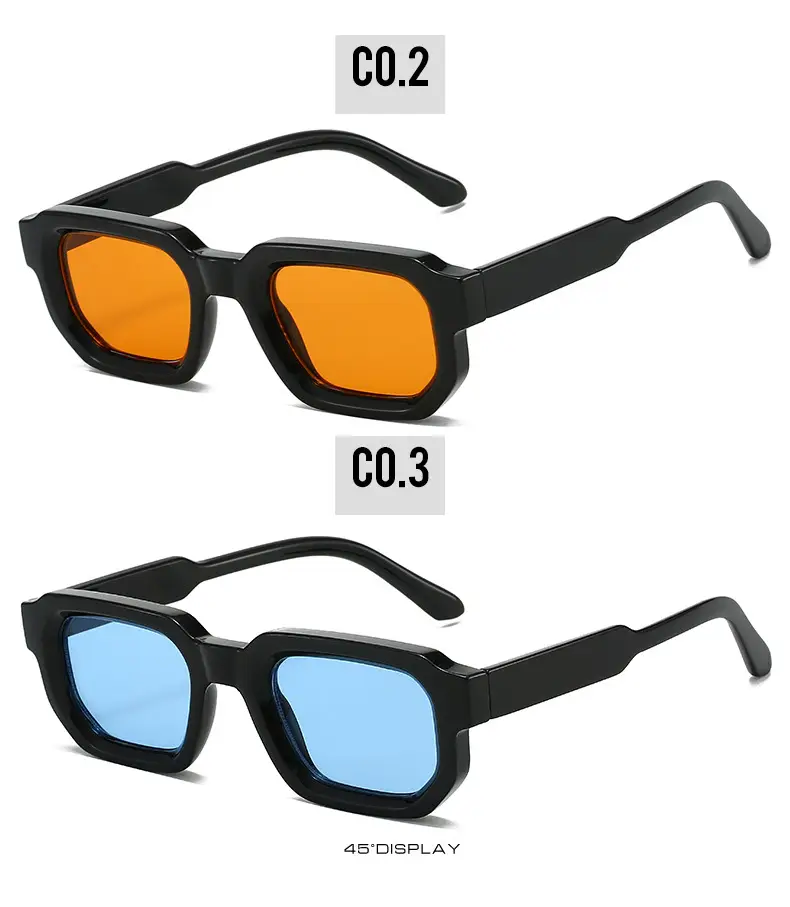 Women's Gray Tortoise Shell Sunglasses Square Frame — feature 20