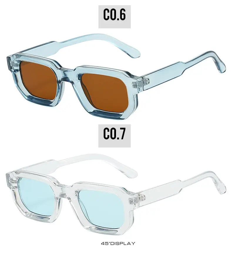 Women's Gray Tortoise Shell Sunglasses Square Frame — feature 22