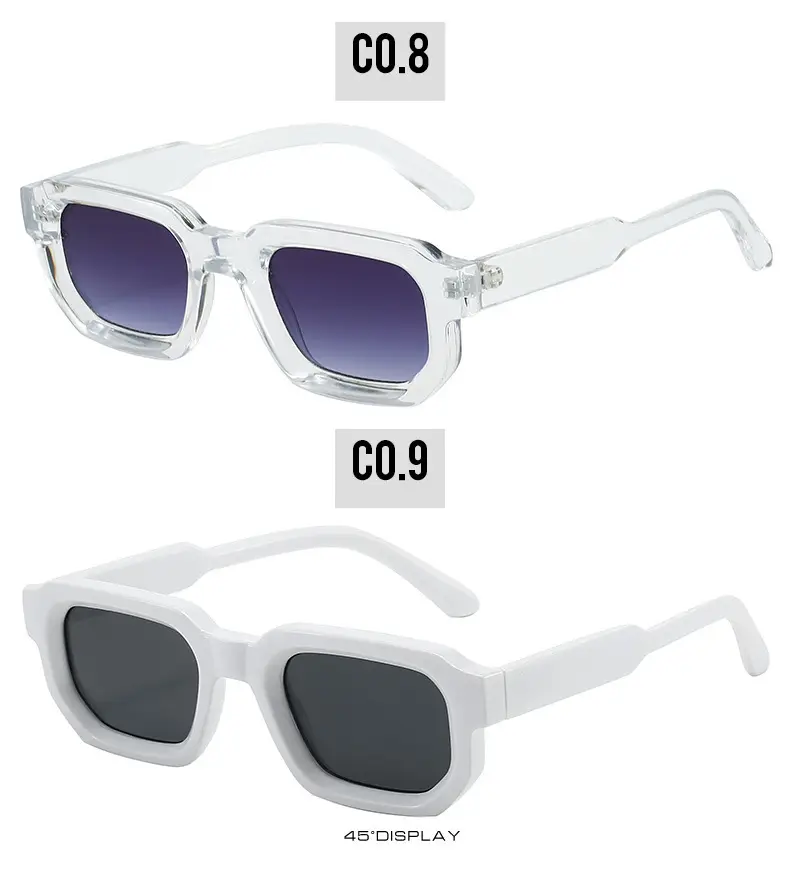 Women's Gray Tortoise Shell Sunglasses Square Frame — feature 23