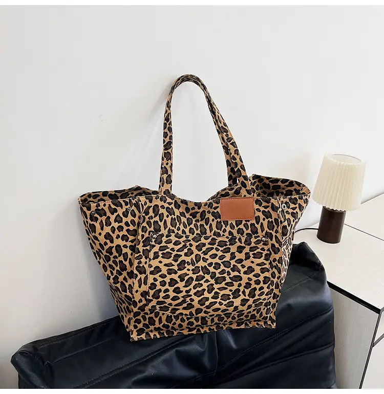Leopard Print Women's Large Tote Bag 2024 — feature 22