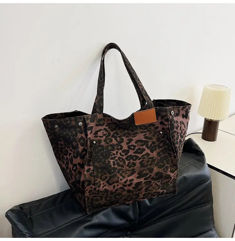 Leopard Print Women's Large Tote Bag 2024 — feature 27