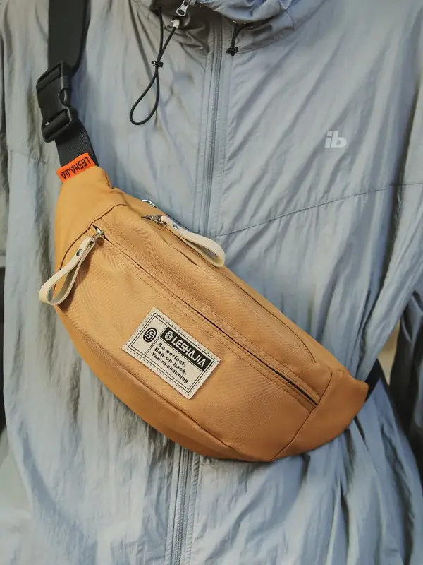 Women's Light Blue Crossbody Bag Nylon 2024 - Image 9