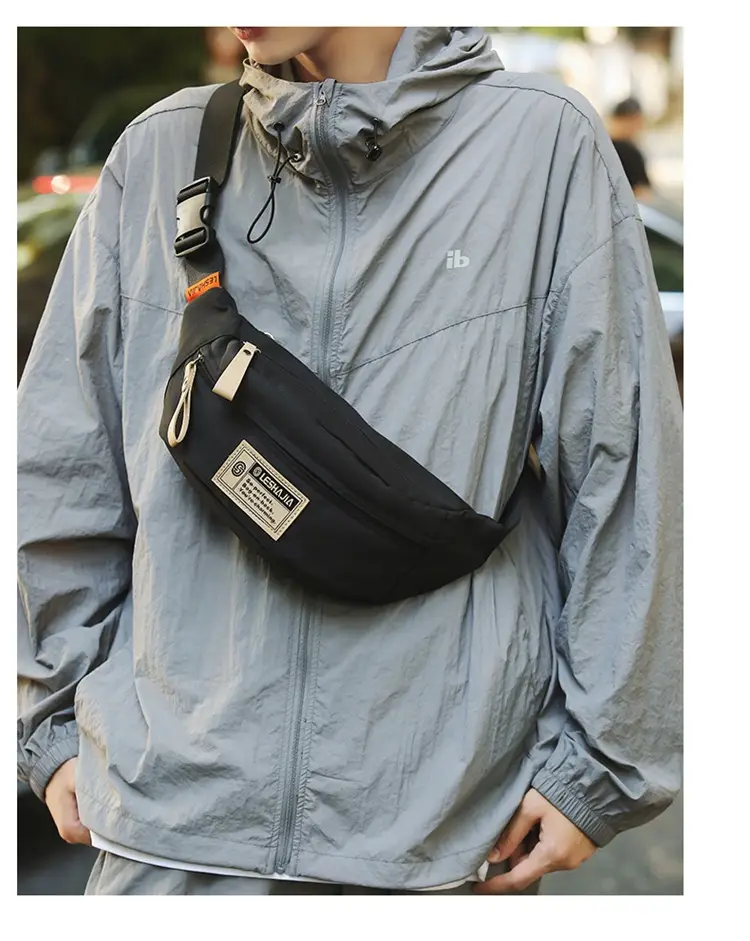 Women's Light Blue Crossbody Bag Nylon 2024 — feature 10