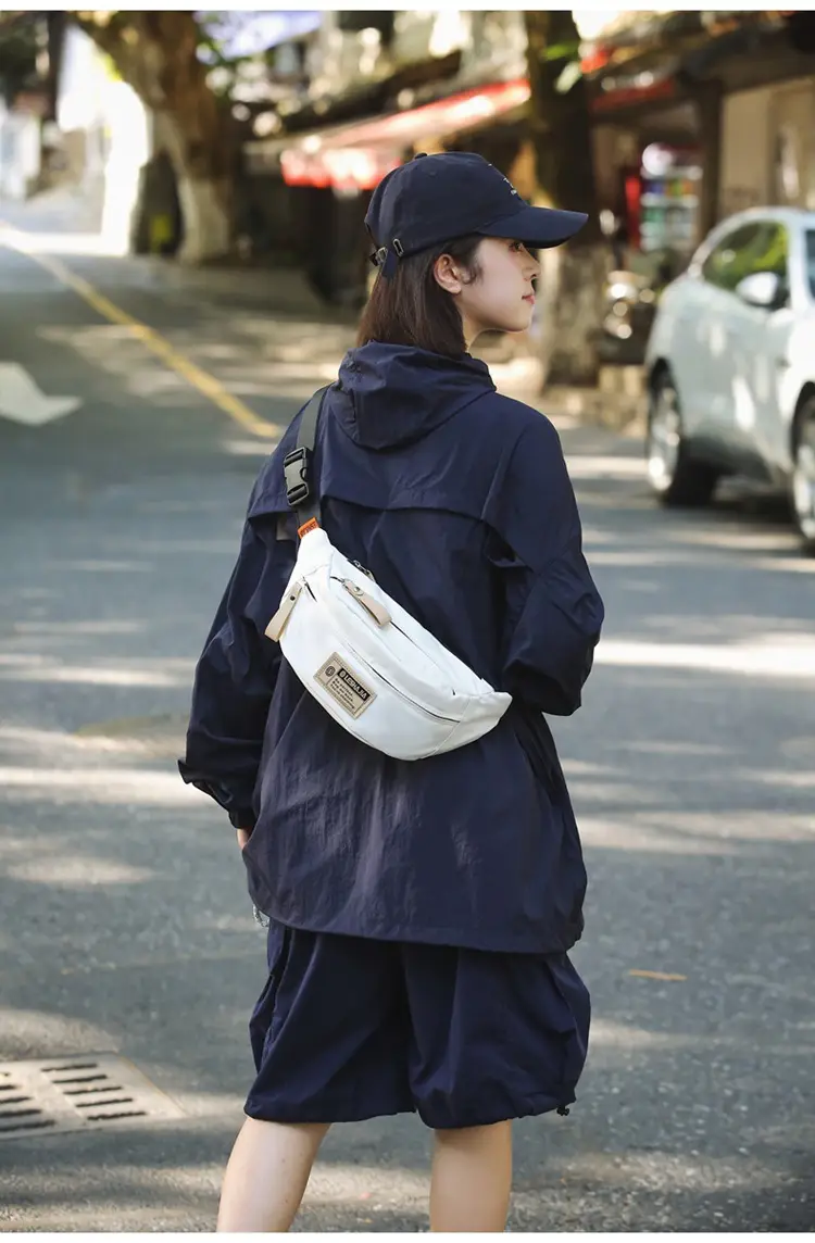 Women's Light Blue Crossbody Bag Nylon 2024 — feature 16
