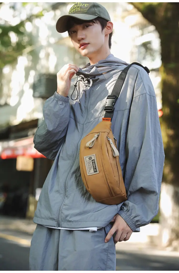 Women's Light Blue Crossbody Bag Nylon 2024 — feature 24
