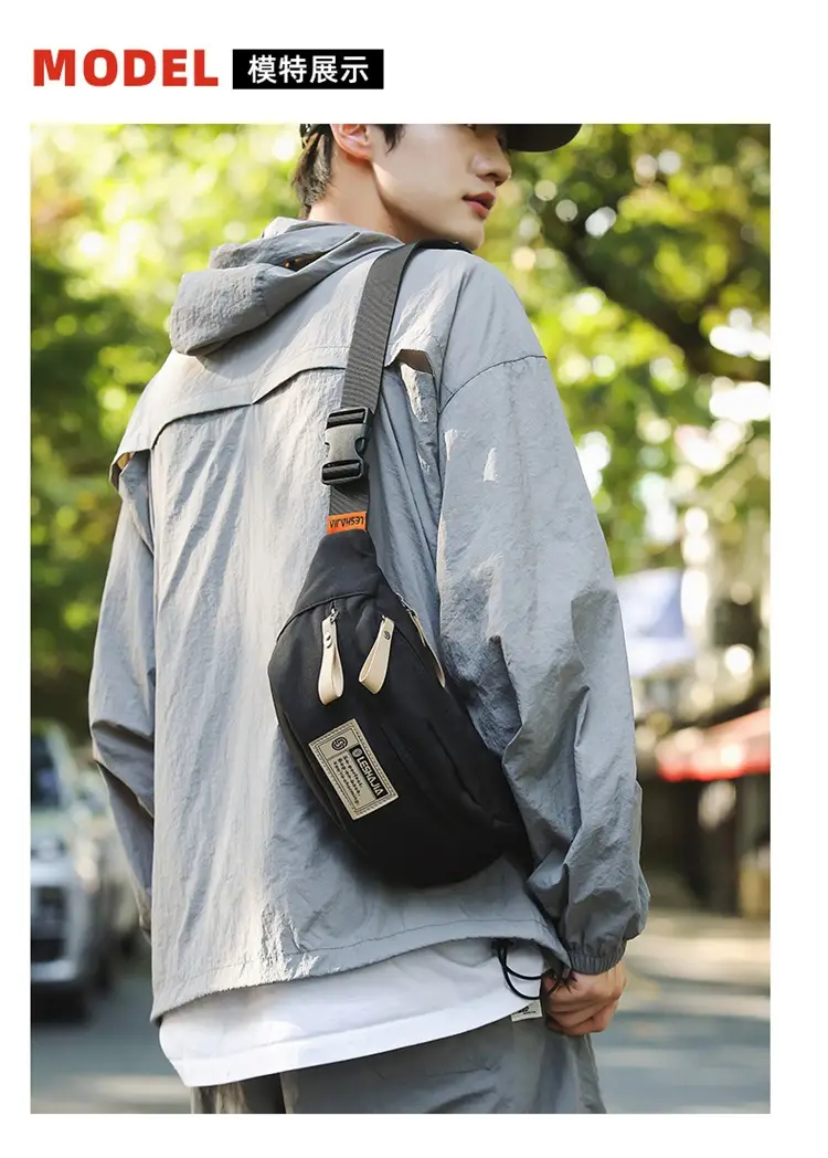Women's Light Blue Crossbody Bag Nylon 2024 — feature 9