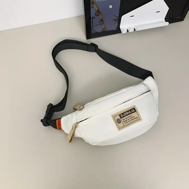 Women's Light Blue Crossbody Bag Nylon 2024 - Image 2