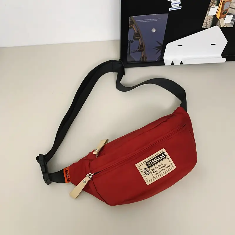 Women's Light Blue Crossbody Bag Nylon 2024 - Image 3