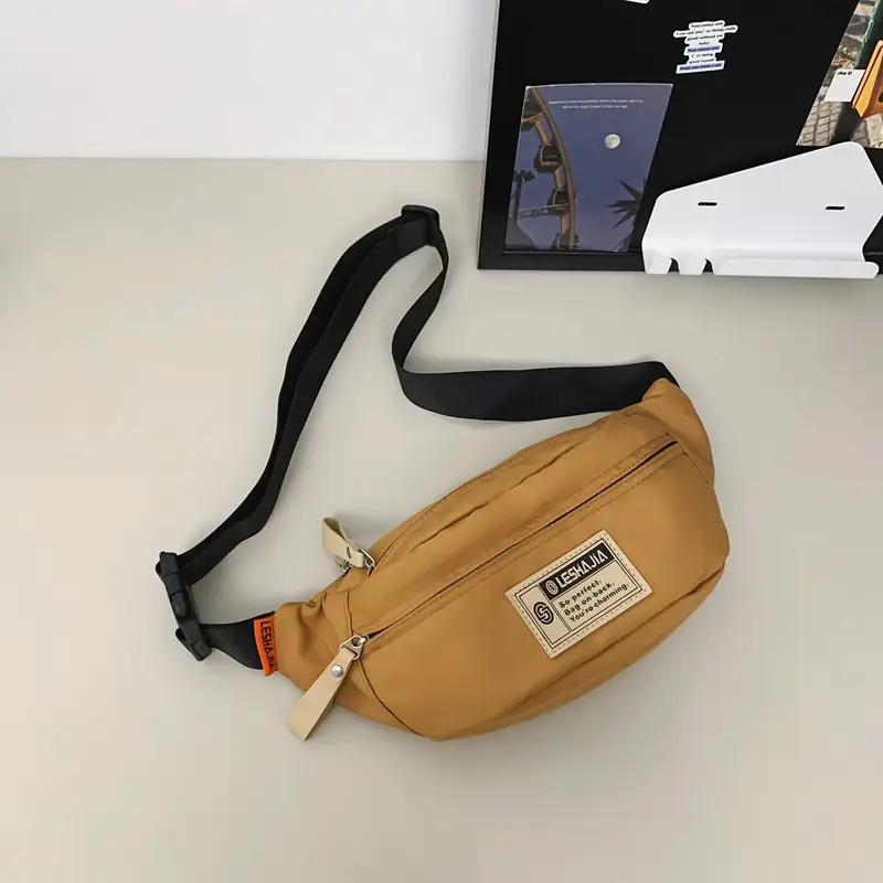 Women's Light Blue Crossbody Bag Nylon 2024 - Image 4