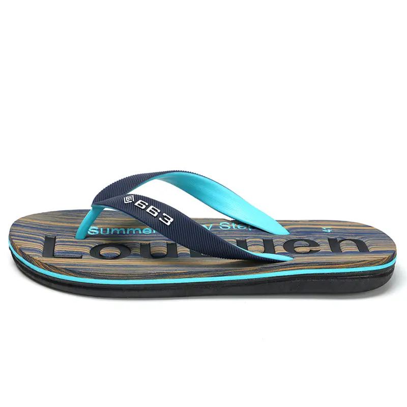Fujian manufacturers new beach flip-flops men's wholesale summer non-slip pvc flip-flops outside wear flip fl - Image 3