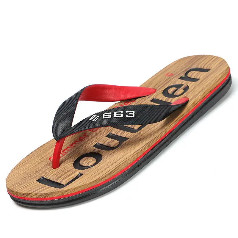 Fujian manufacturers new beach flip-flops men's wholesale summer non-slip pvc flip-flops outside wear flip fl - Image 6