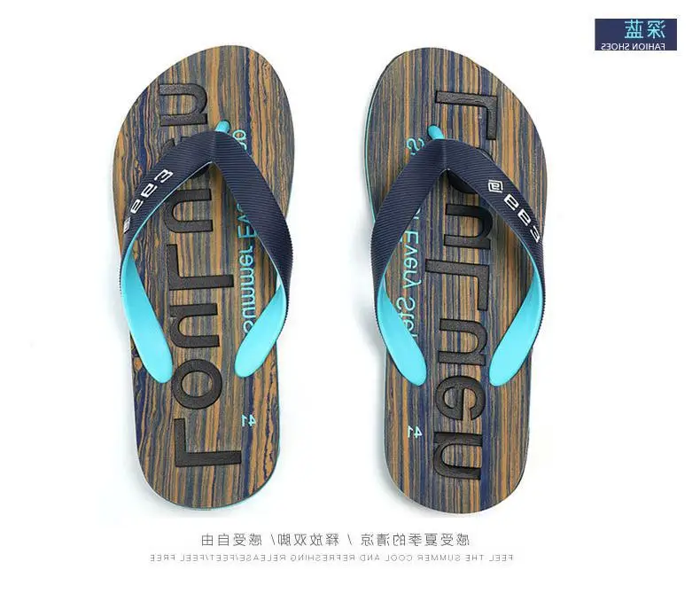 Fujian manufacturers new beach flip-flops men's wholesale summer non-slip pvc flip-flops outside wear flip fl — feature 14