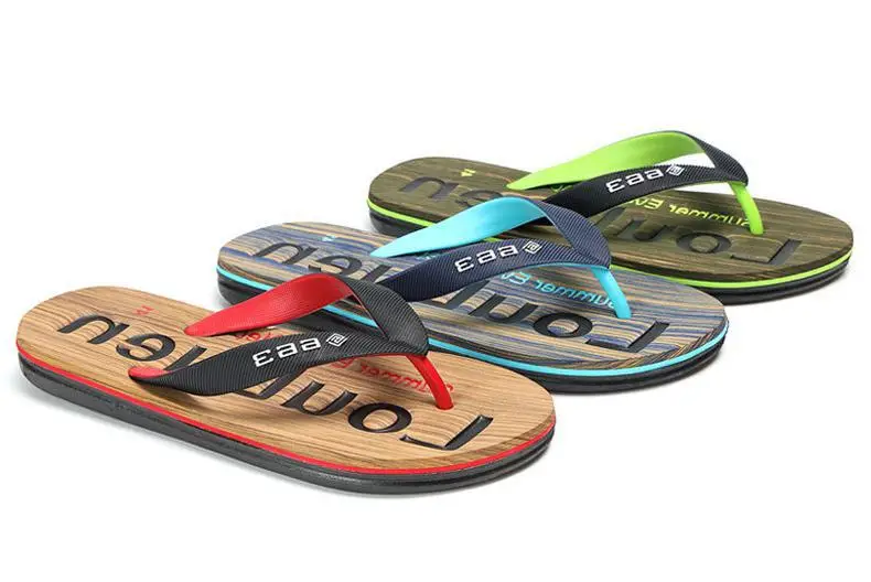 Fujian manufacturers new beach flip-flops men's wholesale summer non-slip pvc flip-flops outside wear flip fl — feature 16