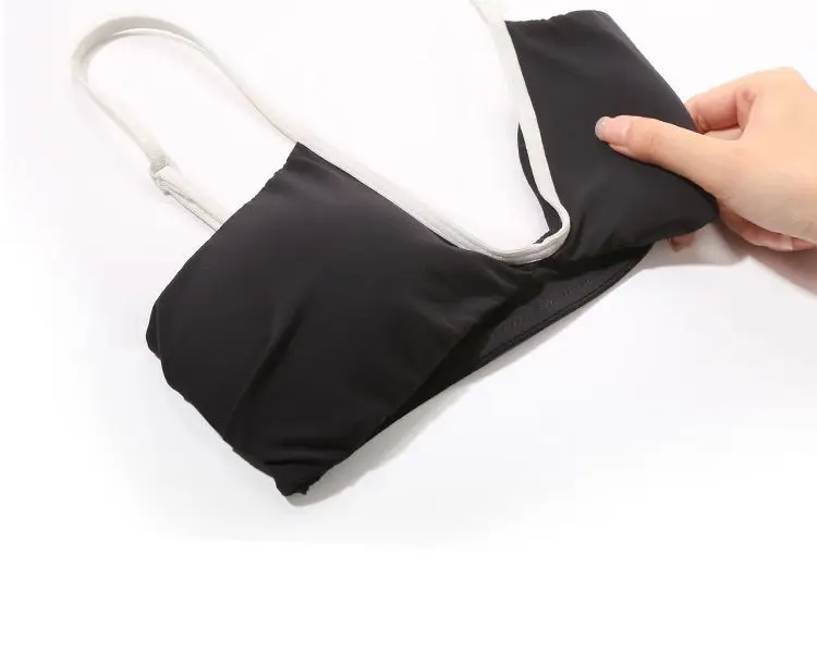 Women's French Style Thin Summer Underwear with Sexy Deep U Back — feature 6