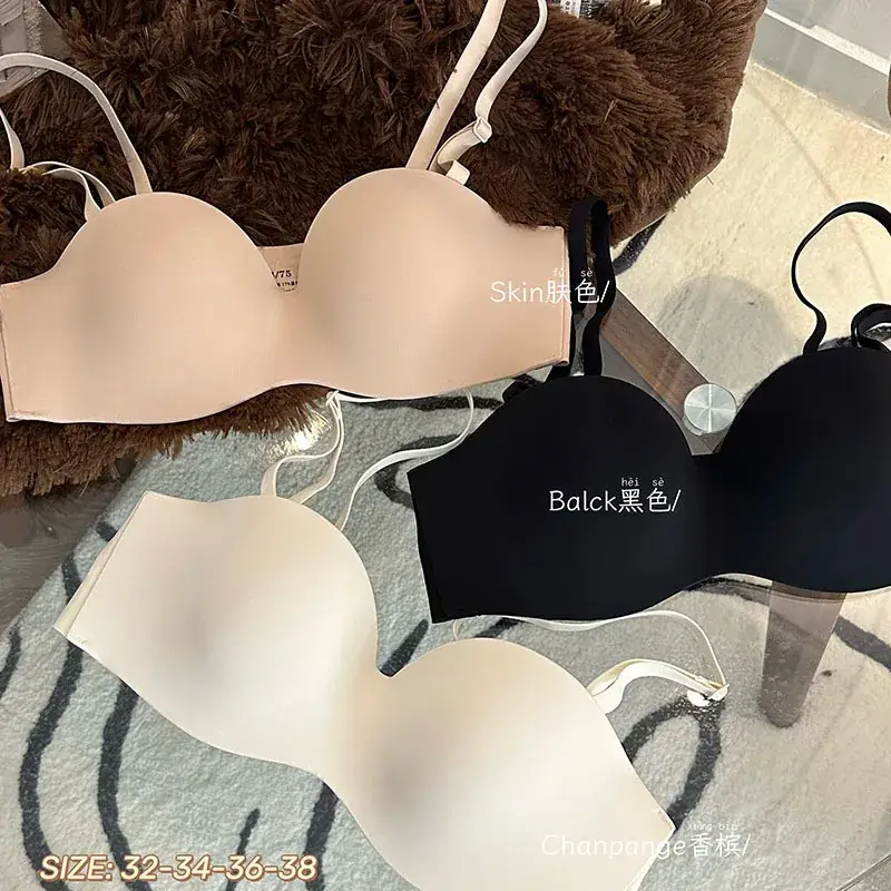 Strapless Underwear Women's Non-Slip Soft Support Bra - Image 5