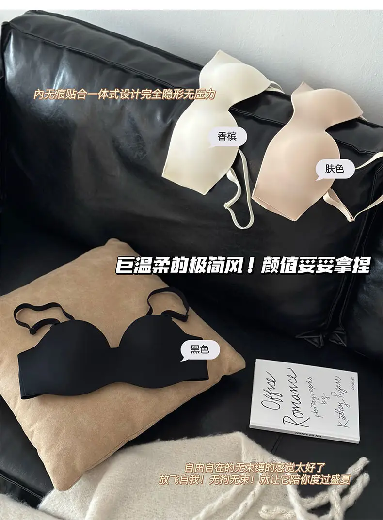 Strapless Underwear Women's Non-Slip Soft Support Bra — feature 12