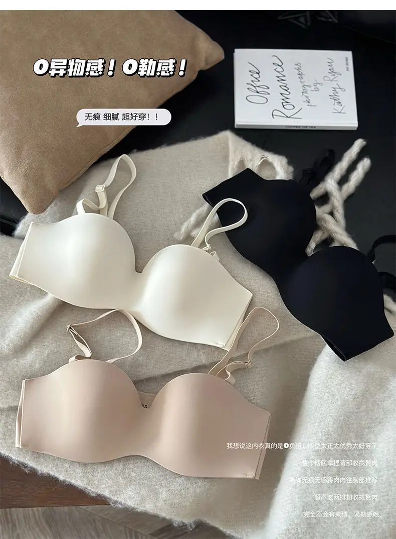 Strapless Underwear Women's Non-Slip Soft Support Bra — feature 13