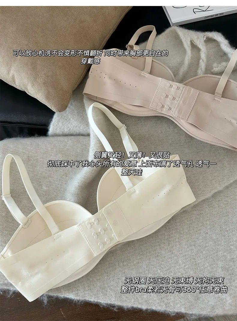 Strapless Underwear Women's Non-Slip Soft Support Bra — feature 16