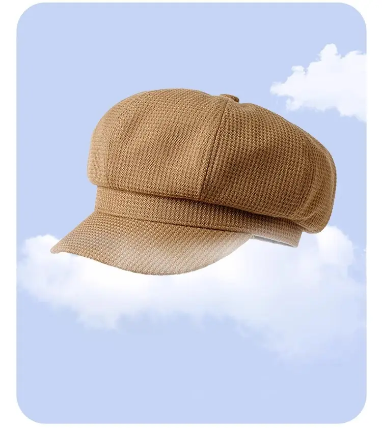 Women's Vintage Newsboy Cap Autumn Winter British Style — feature 14