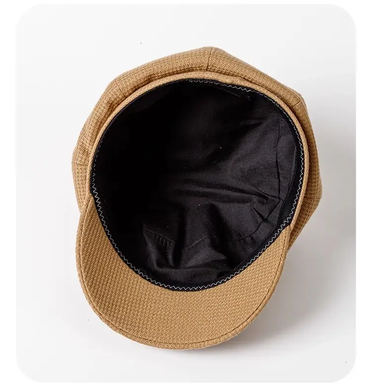Women's Vintage Newsboy Cap Autumn Winter British Style — feature 16