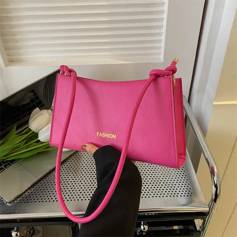 Women's French Style Candy Color Shoulder Bag 2024 - Image 6