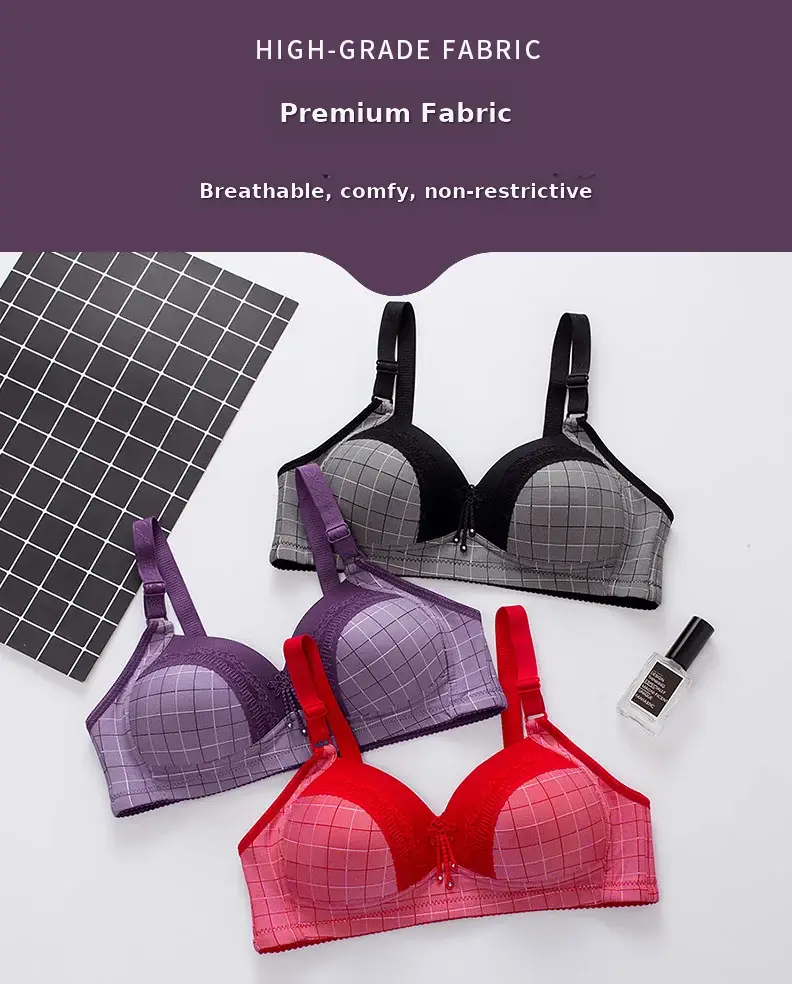 Beige Lace Underwear Bra for Plus Size Overseas Orders — feature 15