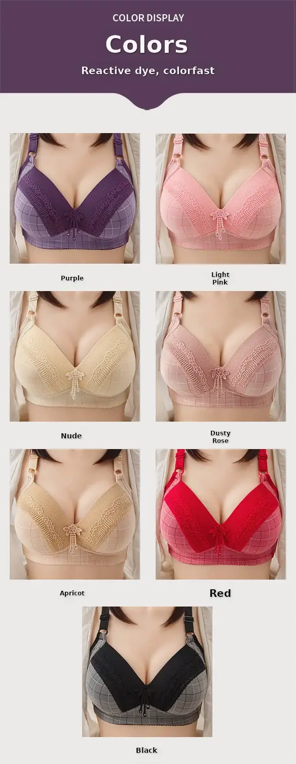 Beige Lace Underwear Bra for Plus Size Overseas Orders — feature 21