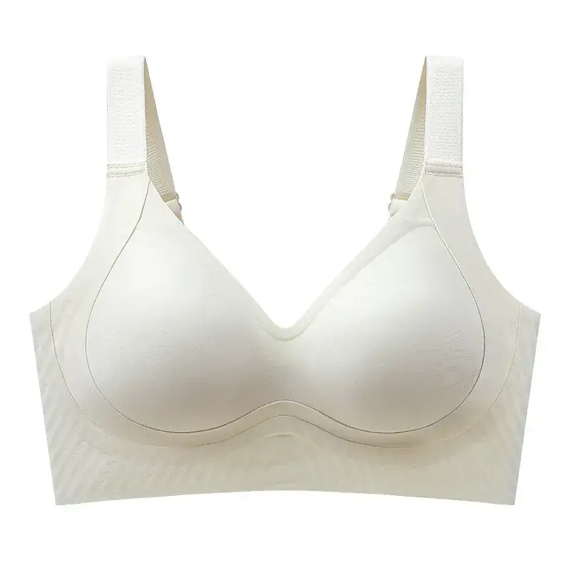 Women's Jelly Push Up Bra Anti Sagging Fixed Cup - Image 9