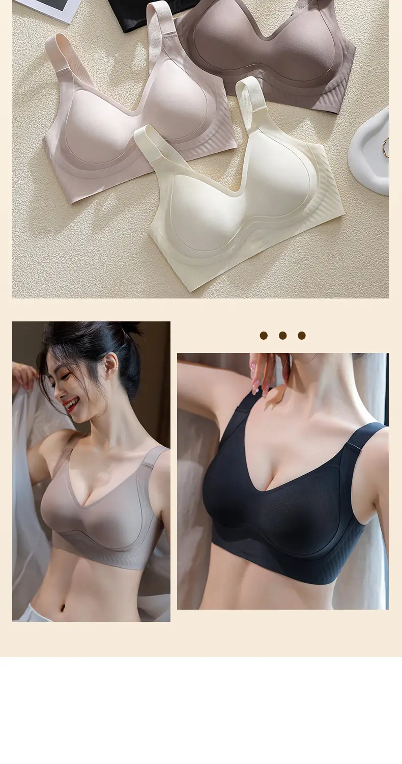 Women's Jelly Push Up Bra Anti Sagging Fixed Cup — feature 20