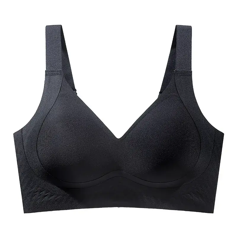 Women's Jelly Push Up Bra Anti Sagging Fixed Cup - Image 3