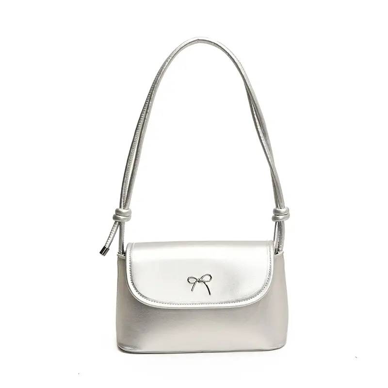 Elegant White Shoulder Bag Women 2024 New - Image 4