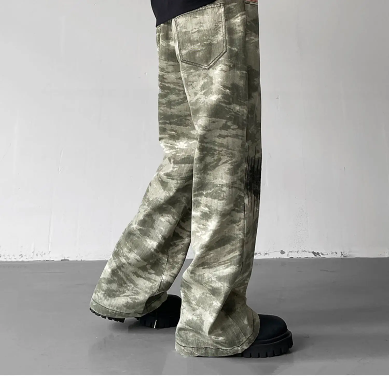 Vibe Camouflage Men's Straight Pants American Style — feature 12