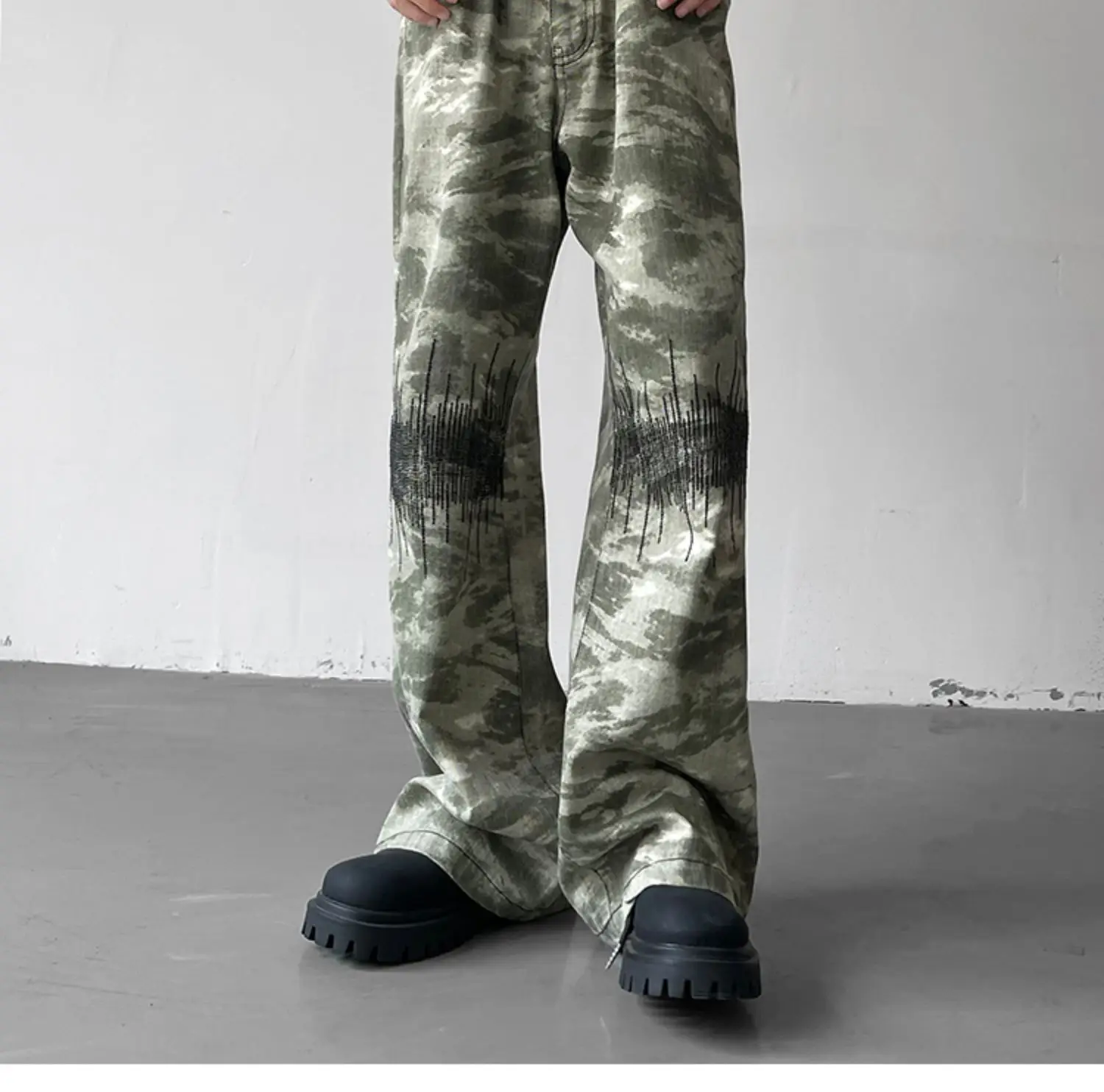 Vibe Camouflage Men's Straight Pants American Style — feature 18