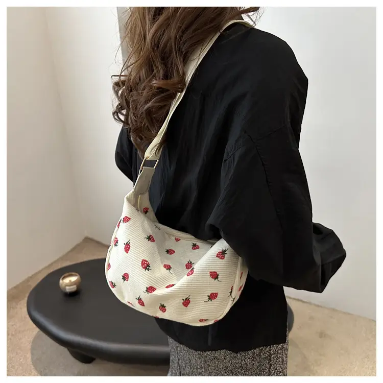 Women Fleece Leopard Print Crossbody Bag Brown — feature 12