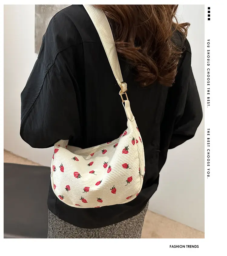 Women Fleece Leopard Print Crossbody Bag Brown — feature 2