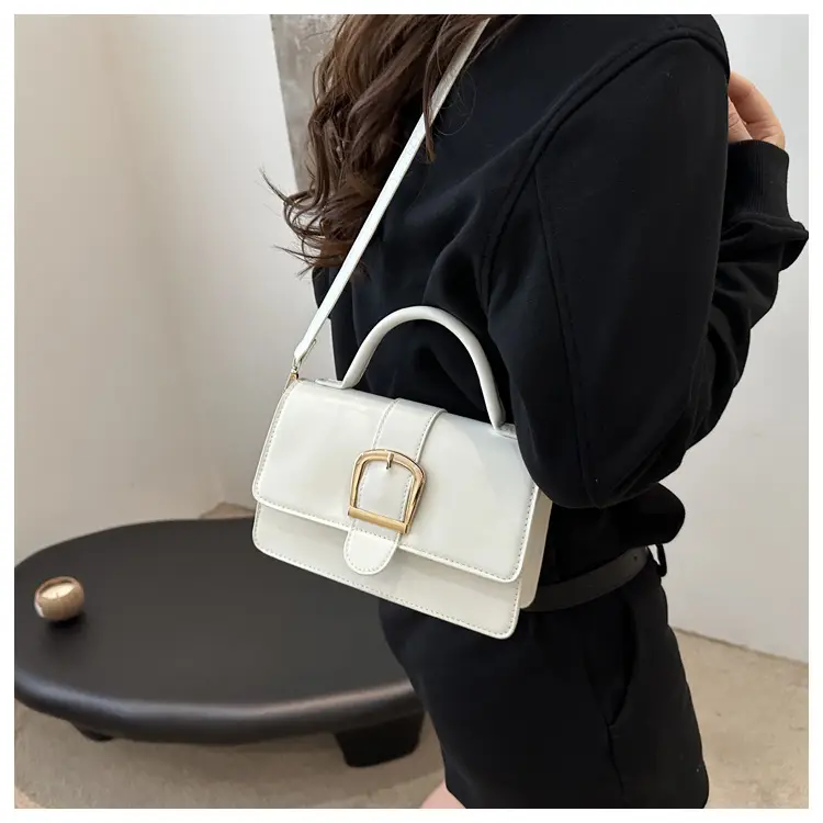 White Square Shoulder Bag for Women 2024 — feature 11