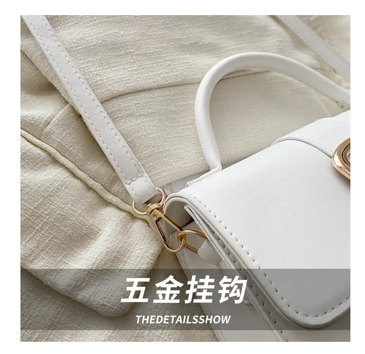 White Square Shoulder Bag for Women 2024 — feature 7