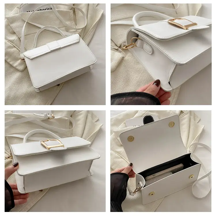 White Square Shoulder Bag for Women 2024 — feature 9