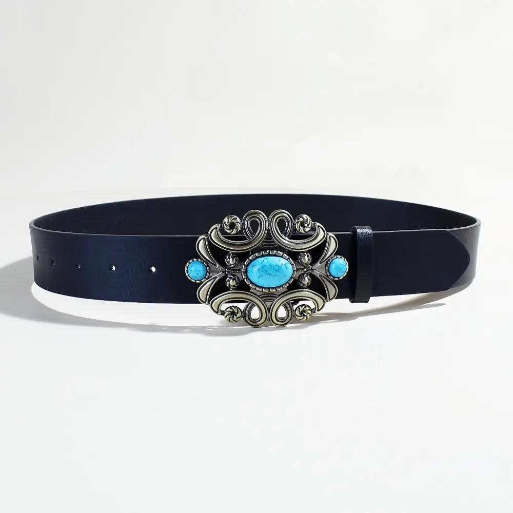 Vintage Ethnic Turquoise Belt for Women — feature 9