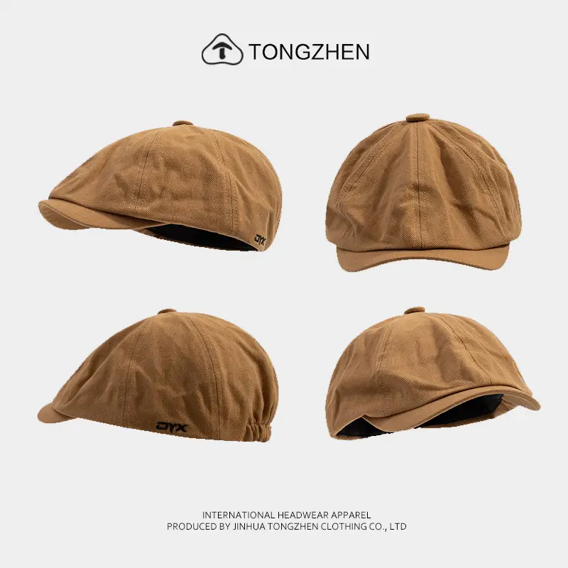 Japanese Style Brown Khaky Cap for Men - Image 8