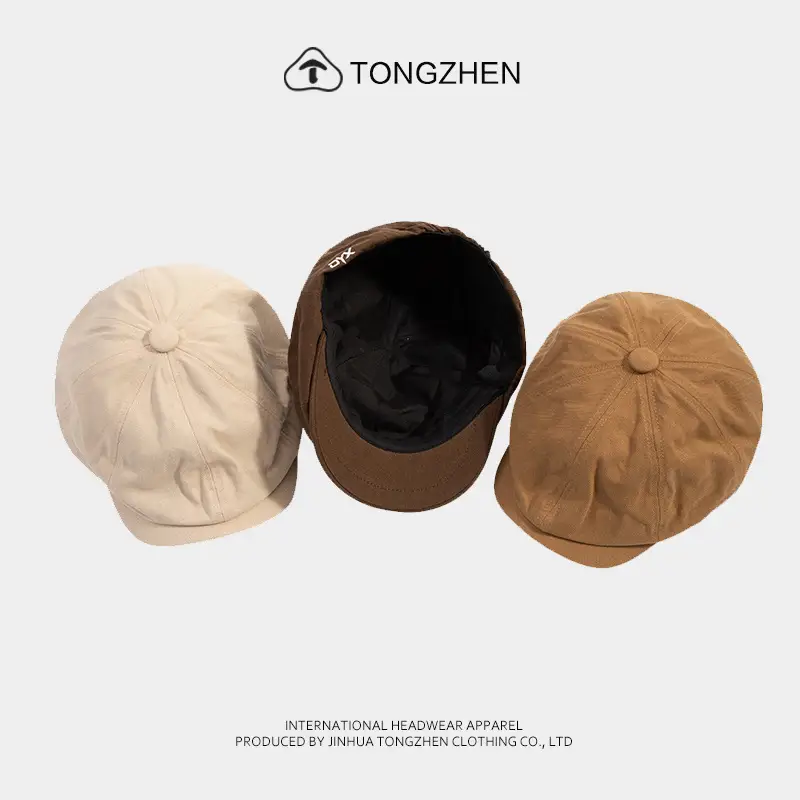 Japanese Style Brown Khaky Cap for Men - Image 9